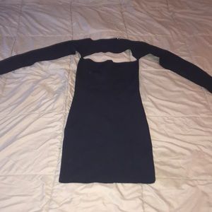 Alexander Wang Navy Bodycon Dress